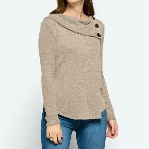 Fortune + Ivy Brushed Knit Top - Picture 2 of 11